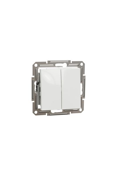 Schneider Electric - Schneider EPH0370121 Asfora Beyaz Çerçevesiz Komütatör
