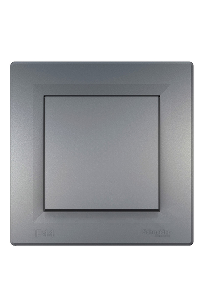 Schneider Electric - Schneider EPH0400462 Asfora IP44 Çerçeveli Çelik Vavien Anahtar
