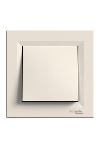 Schneider Electric - Schneider EPH0500123 Asfora Krem Çerçeveli Vidasız Permütatör Schneider EPH0500123 Asfora Krem Çerçeveli Vidasız Permütatör - Thumbnail