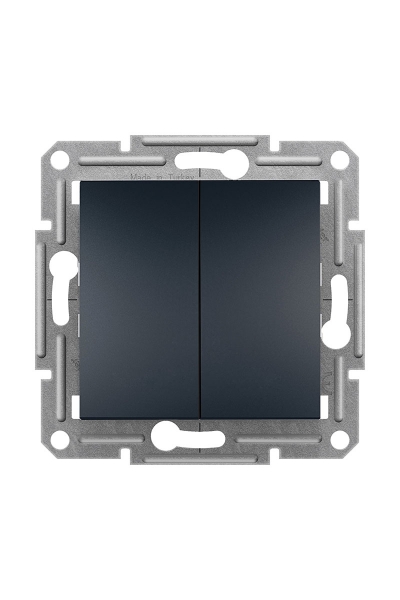 Schneider EPH0600171 İkili Asfora Antrasit Vavien Schneider EPH0600171 İkili Asfora Antrasit Vavien