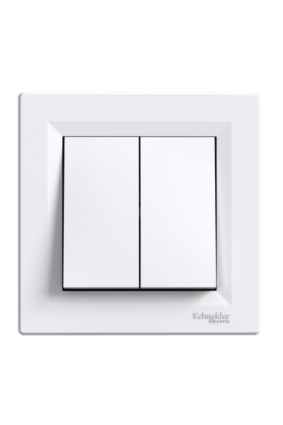 Schneider Electric - Schneider EPH0600321 Asfora Vida Bağlantılı Çerçeveli Beyaz 2li Vavien Schneider Electric - Schneider EPH0600321 Asfora Vida Bağlantılı Çerçeveli Beyaz 2li Vavien