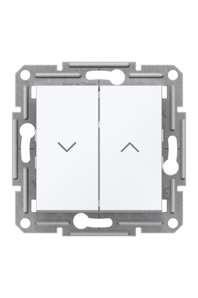 Schneider Electric - Schneider EPH1370121 Asfora Beyaz Çerçevesiz Stor Anahtarı Schneider Electric - Schneider EPH1370121 Asfora Beyaz Çerçevesiz Stor Anahtarı
