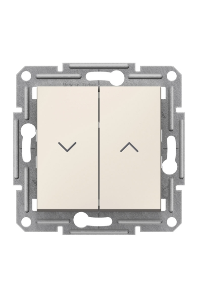 Schneider Electric - Schneider EPH1370123 Asfora Krem Çerçevesiz Stor Anahtarı Schneider Electric - Schneider EPH1370123 Asfora Krem Çerçevesiz Stor Anahtarı