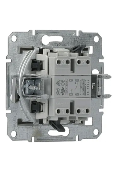 Schneider Electric - Schneider EPH1400161 Asfora Plus Alüminyum Çerçevesiz Vidasız Işıklı Anahtar Schneider EPH1400161 Asfora Plus Alüminyum Çerçevesiz Vidasız Işıklı Anahtar - Thumbnail