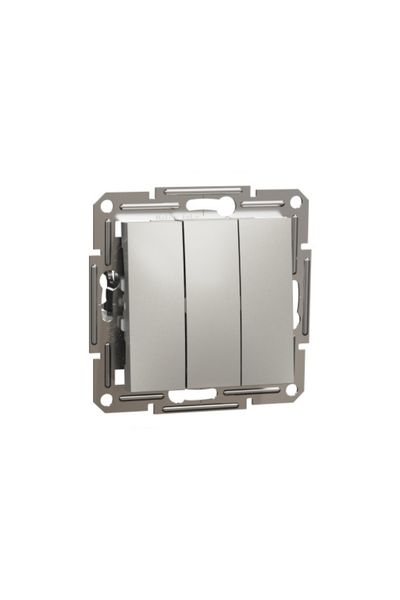 Schneider Electric - Schneider EPH2100169 Üçlü Asfora Çerçevesiz Anahtar