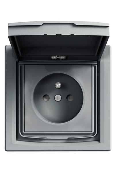 Schneider Electric - Schneider EPH2800362 Asfora 16A IP44 Çelik Çerçeveli Kapaklı Çocuk Korumalı Ups Priz Schneider Electric - Schneider EPH2800362 Asfora 16A IP44 Çelik Çerçeveli Kapaklı Çocuk Korumalı Ups Priz