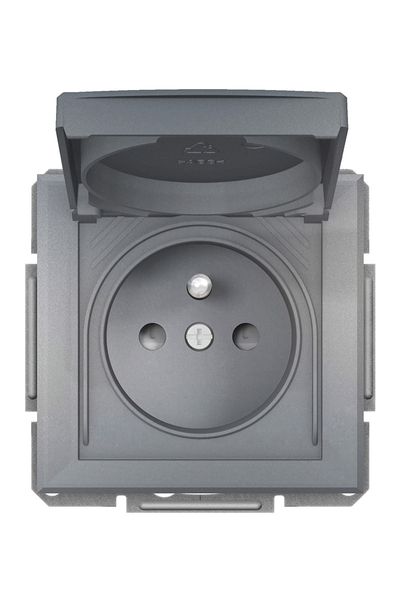 Schneider Electric - Schneider EPH2800662 Asfora Plus IP44 Vidalı Çelik Çerçevesiz Kapaklı Ups Priz Schneider Electric - Schneider EPH2800662 Asfora Plus IP44 Vidalı Çelik Çerçevesiz Kapaklı Ups Priz