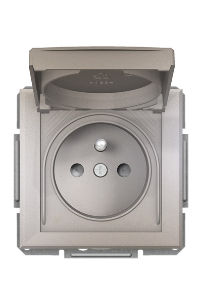 Schneider Electric - Schneider EPH2800669 Asfora Plus IP44 Vidalı Bronz Çerçevesiz Kapaklı Ups Priz Schneider Electric - Schneider EPH2800669 Asfora Plus IP44 Vidalı Bronz Çerçevesiz Kapaklı Ups Priz