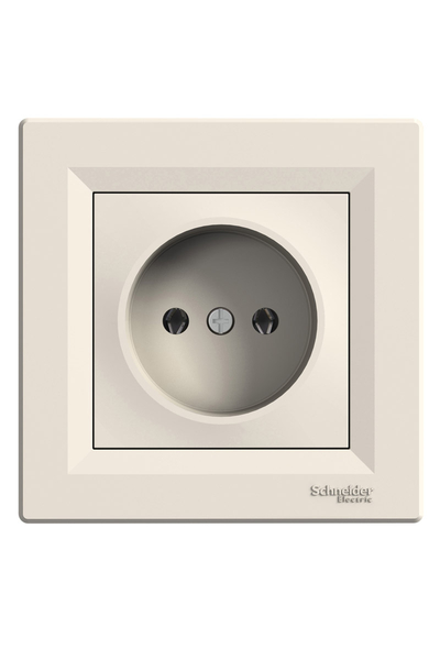 Schneider Electric - Schneider EPH3000123 Asfora 16A Krem Çerçeveli Priz