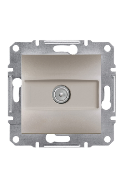 Schneider Electric - Schneider EPH3200169 Asfora Tekli 1Db Bronz Sonlu TV Prizi Schneider Electric - Schneider EPH3200169 Asfora Tekli 1Db Bronz Sonlu TV Prizi