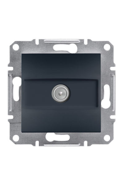 Schneider Electric - Schneider EPH3200371 Asfora Tekli 8dB Antrasit Geçişli TV Prizi Schneider Electric - Schneider EPH3200371 Asfora Tekli 8dB Antrasit Geçişli TV Prizi