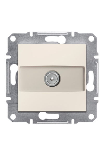 Schneider Electric - Schneider EPH3270123 Asfora 1Db Krem Çerçevesiz Sonlu TV Prizi Schneider Electric - Schneider EPH3270123 Asfora 1Db Krem Çerçevesiz Sonlu TV Prizi