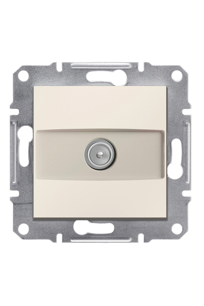 Schneider Electric - Schneider EPH3270323 Asfora 8Db Geçişli Krem Çerçevesiz TV Prizi Schneider Electric - Schneider EPH3270323 Asfora 8Db Geçişli Krem Çerçevesiz TV Prizi