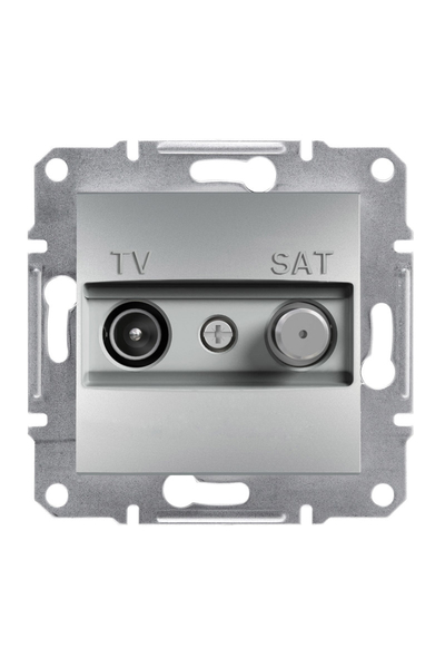 Schneider Electric - Schneider EPH3400161 Asfora 1Db Alüminyum Çerçevesiz Sonlu TV-SAT Prizi Schneider Electric - Schneider EPH3400161 Asfora 1Db Alüminyum Çerçevesiz Sonlu TV-SAT Prizi