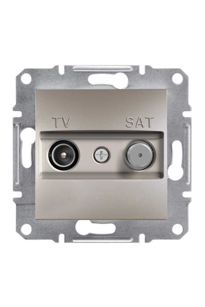 Schneider EPH3400369 Asfora Bronz 8db Geçişli Tv Sat Prizi