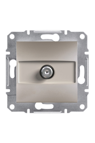 Schneider EPH3700169 Asfora Bronz 1dB Sonlu SAT Prizi - Thumbnail