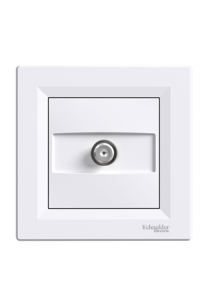 Schneider Electric - Schneider EPH3700221 Asfora 4Db Çerçeveli Beyaz Geçişli SAT Prizi Schneider Electric - Schneider EPH3700221 Asfora 4Db Çerçeveli Beyaz Geçişli SAT Prizi