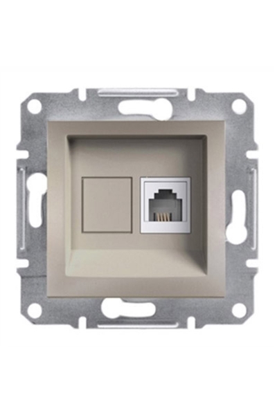 Schneider EPH4170123 Asfora Krem Çerçevesiz RJ11 Çıkışlı Telefon Prizi Schneider EPH4170123 Asfora Krem Çerçevesiz RJ11 Çıkışlı Telefon Prizi