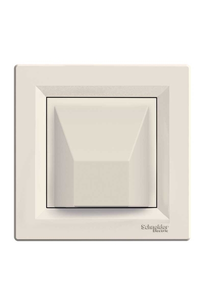 Schneider Electric - Schneider EPH5500123 Asfora Çerçeveli Krem Kablo Çıkışı