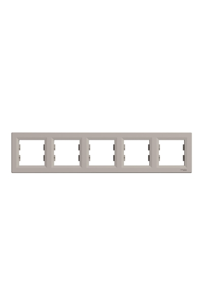 Schneider EPH5800569 Beşli Asfora Bronz Yatay Çerçeve Schneider EPH5800569 Beşli Asfora Bronz Yatay Çerçeve