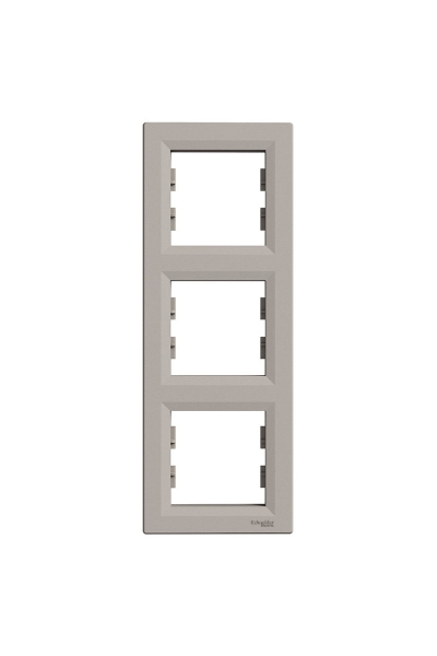 Schneider Electric - Schneider EPH5810369 Üçlü Asfora Bronz Dikey Çerçeve Schneider Electric - Schneider EPH5810369 Üçlü Asfora Bronz Dikey Çerçeve