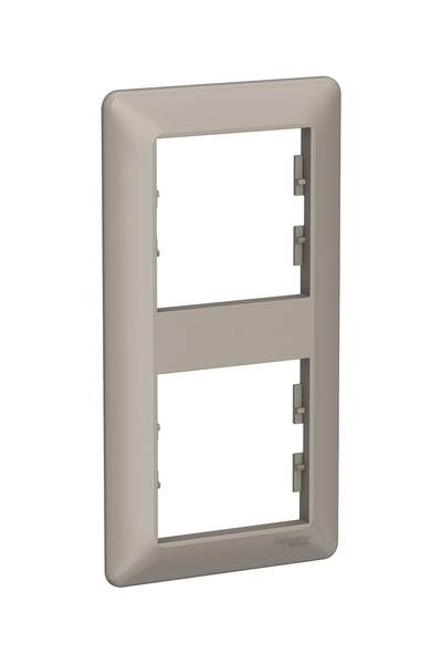 Schneider EPH5815269 Asfora EM Plus 2li Bronz Dikey Çerçeve