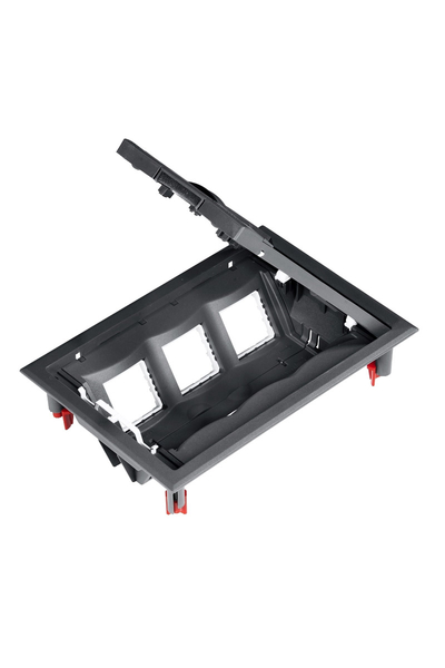 Schneider Electric - Schneider ETK44112 6 Modüllü Plastik Döşeme Altı Buat