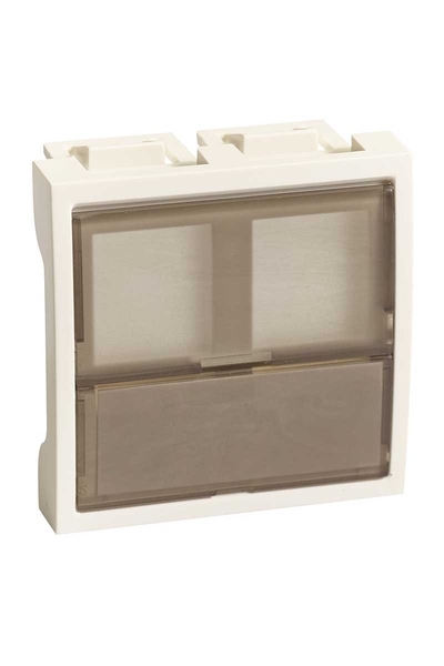 Schneider ETK45245E Pks Ultra 2li 45x45mm Beyaz Kablo Kanalı için Veri Soketi