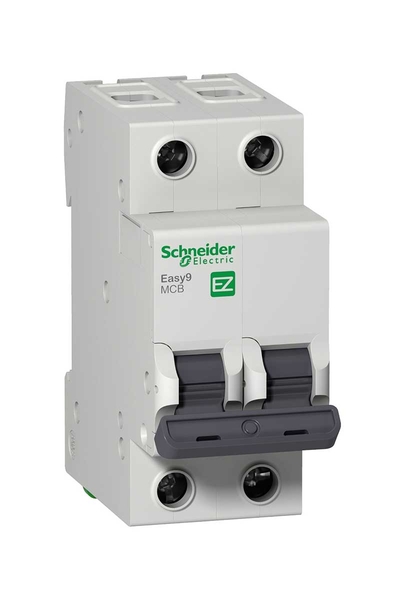 Schneider Electric - Schneider EZ9F34263 EASY9 2P 63A 4.5KA C Tipi Otomatik Sigorta