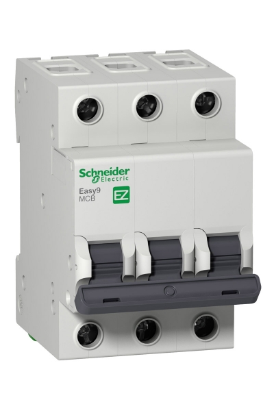 Schneider EZ9F43363 EASY9 Serisi C Tipi 3x63A Otomatik Sigorta - Thumbnail