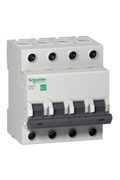 Schneider EZ9F43406 EASY9 Serisi C Tipi 4x6A Otomatik Sigorta