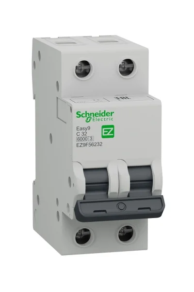 Schneider Electric - Schneider EZ9F56220 EASY9 Serisi C Tipi 2x20A Otomatik Sigorta