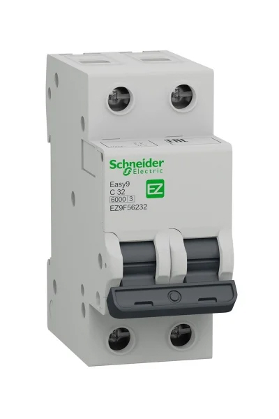 Schneider Electric - Schneider EZ9F56232 EASY9 Serisi C Tipi 2x32A Otomatik Sigorta