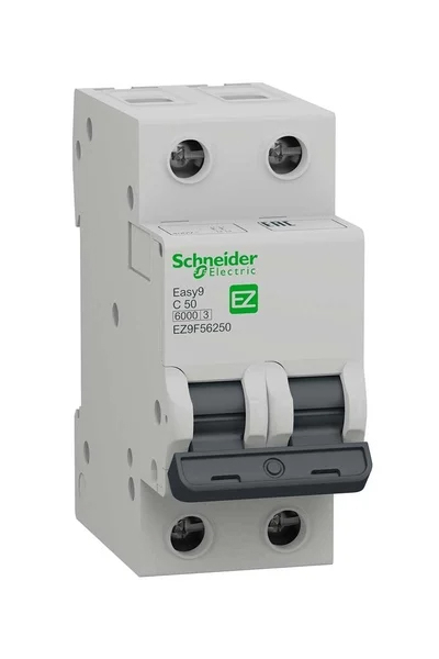 Schneider Electric - Schneider EZ9F56250 EASY9 2P 50A 6Ka C Tipi Otomatik Sigorta