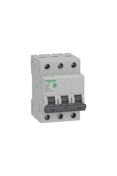 Schneider Electric - Schneider EZ9F56320 EASY9 Serisi C Tipi 3x20A Otomatik Sigorta