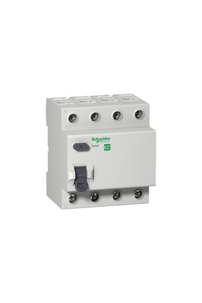 Schneider EZ9R05425 EASY9 Serisi 4x25A 30mA Kaçak Akım Rölesi