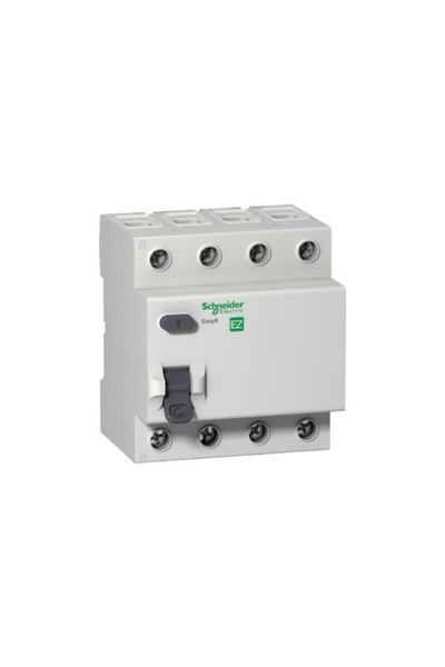 Schneider EZ9R05440 EASY9 Serisi 4x40A 30mA Kaçak Akım Rölesi