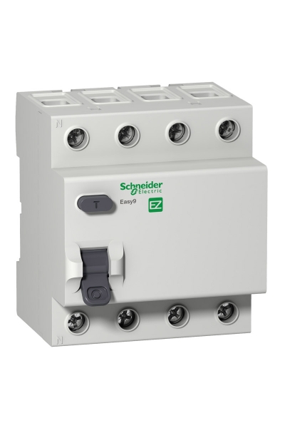 Schneider EZ9R63440 EASY9 Serisi 4x40A 300mA Kaçak Akım Rölesi - Thumbnail