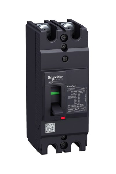 Schneider EZC100H2100 MCCB 10A 2P 30Ka 220/240V Devre Kesici