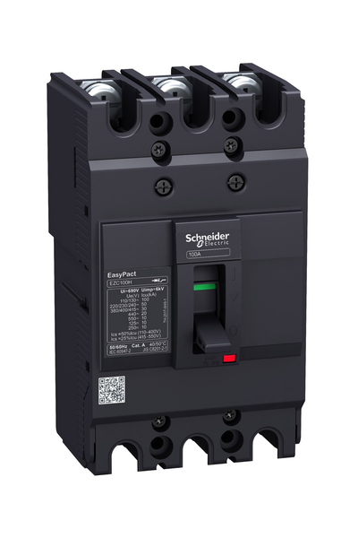 Schneider EZC100N3080 Easypact TMD 80A 3P 3D Devre Kesici
