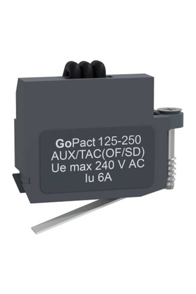 Schneider Electric - Schneider G12-25AUX240 GoPact MCCB 125-250 240V OF/SD Yardımcı Kontak Schneider Electric - Schneider G12-25AUX240 GoPact MCCB 125-250 240V OF/SD Yardımcı Kontak