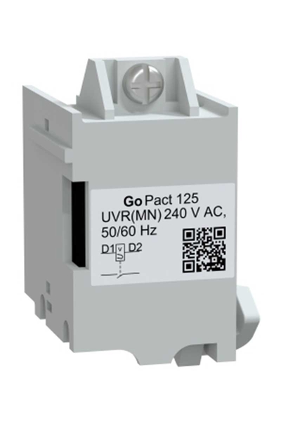 Schneider Electric - Schneider G12UVR230AC GoPact MCCB 125 MN AC 230V Düşük Gerilim Bobini Schneider Electric - Schneider G12UVR230AC GoPact MCCB 125 MN AC 230V Düşük Gerilim Bobini