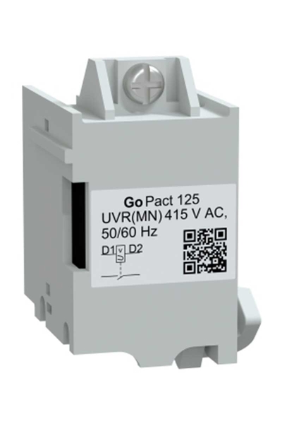 Schneider Electric - Schneider G12UVR415AC GoPact MCCB 125 MN AC 415V Düşük Gerilim Bobini Schneider Electric - Schneider G12UVR415AC GoPact MCCB 125 MN AC 415V Düşük Gerilim Bobini