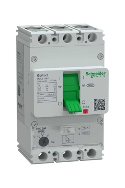 Schneider Electric - Schneider G20F3A100 GoPact MCCB 200F 3P3D 100A Ayar Sahalı Şalter Schneider Electric - Schneider G20F3A100 GoPact MCCB 200F 3P3D 100A Ayar Sahalı Şalter