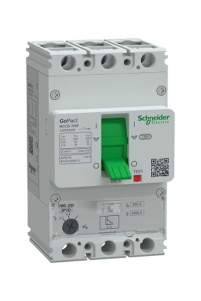 Schneider Electric - Schneider G20F3A200 GoPact MCCB 200F 3P3D 200A Ayar Sahalı Şalter Schneider Electric - Schneider G20F3A200 GoPact MCCB 200F 3P3D 200A Ayar Sahalı Şalter