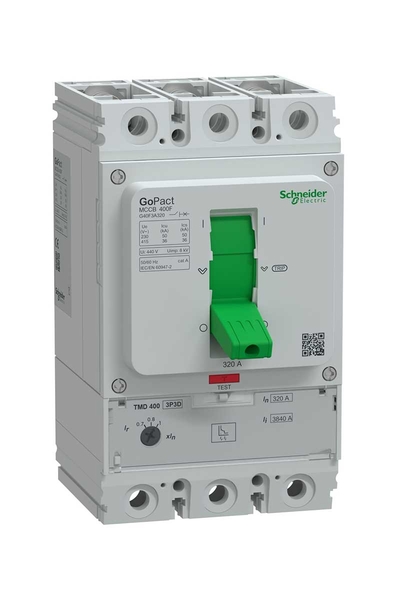Schneider G40F3A320 GoPact MCCB 400F 3P3D 320A Ayar Sahalı Şalter Schneider G40F3A320 GoPact MCCB 400F 3P3D 320A Ayar Sahalı Şalter
