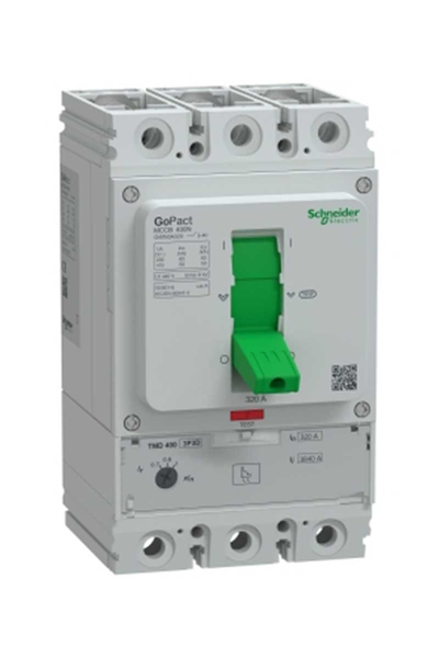Schneider Electric - Schneider G40N3A320 GoPact MCCB 400N 3P3D 320A Ayar Sahalı Şalter Schneider Electric - Schneider G40N3A320 GoPact MCCB 400N 3P3D 320A Ayar Sahalı Şalter