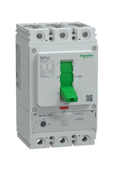 Schneider Electric - Schneider G40N3A400 GoPact MCCB 400N 3P3D 400A Ayar Sahalı Şalter Schneider Electric - Schneider G40N3A400 GoPact MCCB 400N 3P3D 400A Ayar Sahalı Şalter