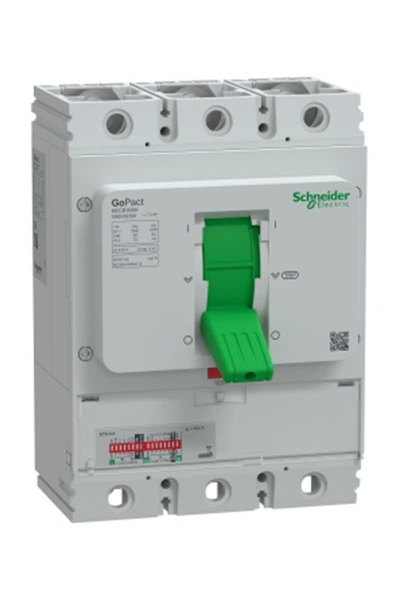 Schneider Electric - Schneider G80H3E500 GoPact MCCB 800H 3P3D 500A Elektronik Açma Üniteli Şalter