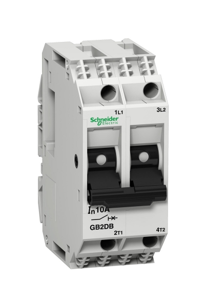 Schneider GB2-DB09 2P AC-DC Devre Kesici